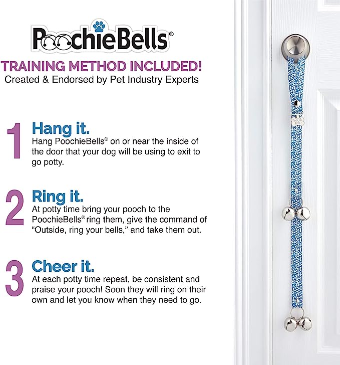 Poochie Bells - Premium Cotton Webbing