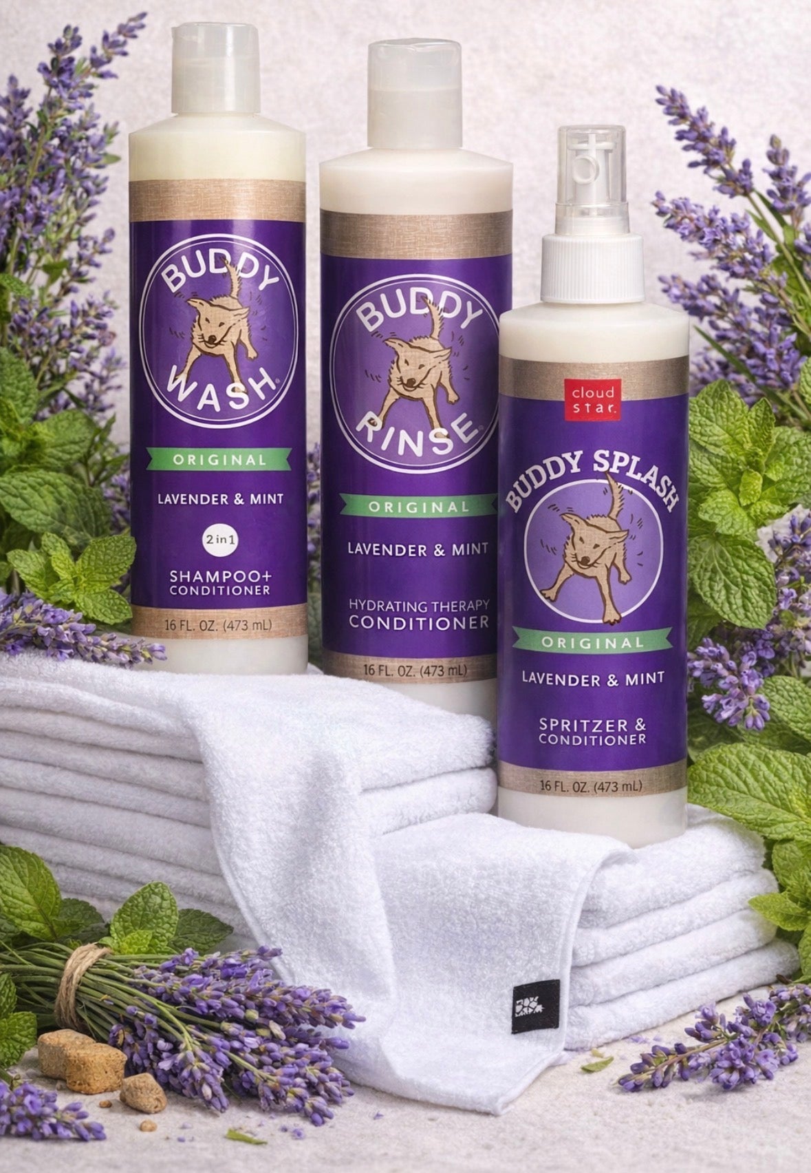 Cloud Star - Buddy Splash - 4 oz Lavender and Mint!!
