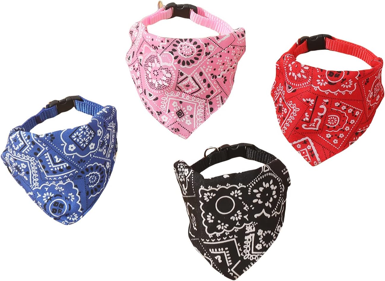 Dog / Puppy Bandana Collar Scarf - LOVE these! So easy to clip on and go!