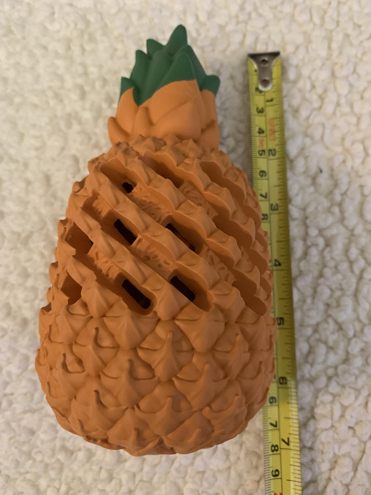 Pineapple Puppy/Dog Chew Toy - Perfect for Aggressive Chewers & Large Breeds!