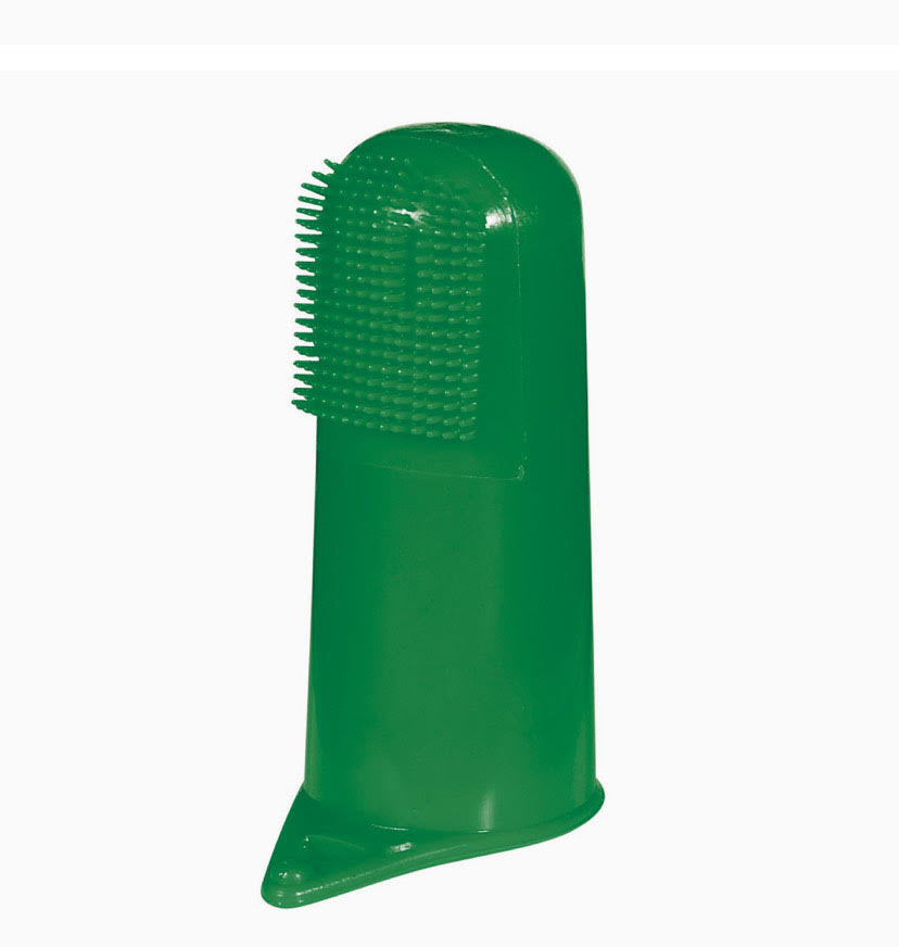 TROPICLEAN Teeth Oral Gel - Peanut Butter Flavor For DOGS!! (Fingertip Brush Included!!!)