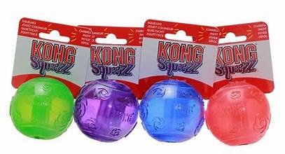 KONG Squeezz Ball Dog Toy - Large