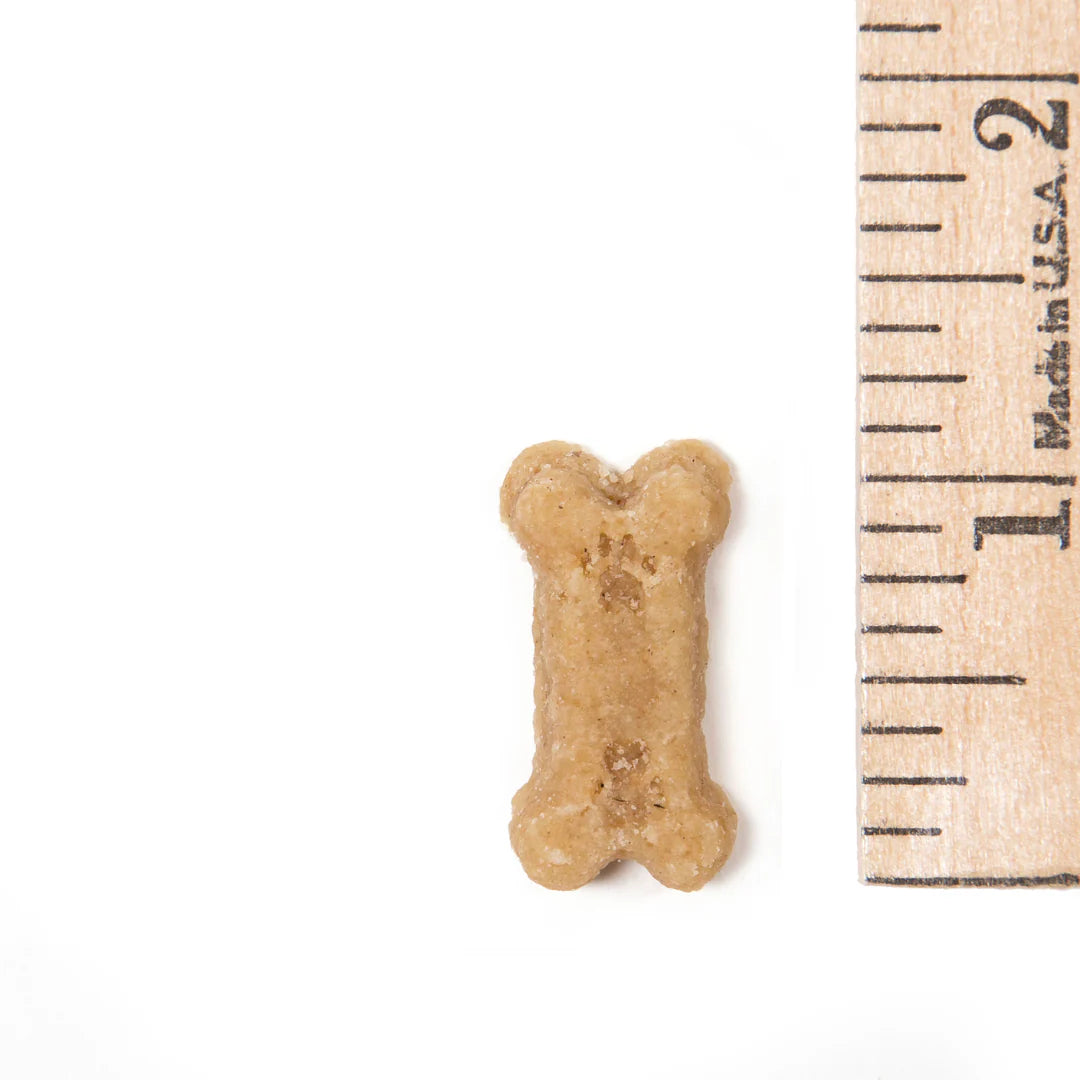 NEW ITEM! SOFT, TINY PUMPKIN & CRANBERRY PROBIOTIC TRAINING TREATS! ADULTS OR PUPPIES! 6 OZ.