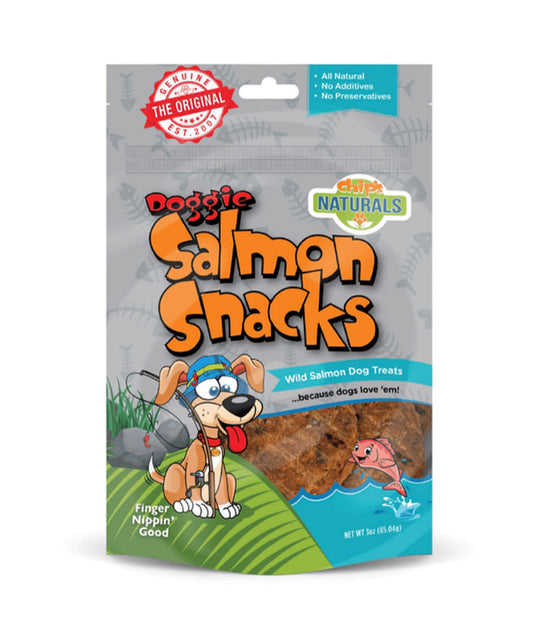 NEW SALMON SNACKS! Naturals Doggie Salmon Snacks & Dog Treats - Made in Florida!
