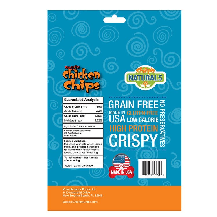 CHICKEN CHIPS! Made in NSB Florida! Dog Treats, Puppy Training Treats! - CHOMP DOG BOUTIQUE