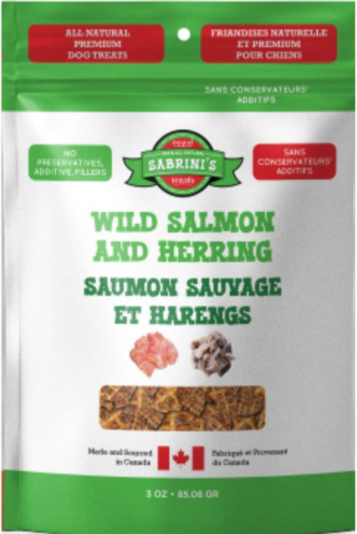 SABRINI'S SALMON & HERRING SNACKS!! BRAND NEW!!