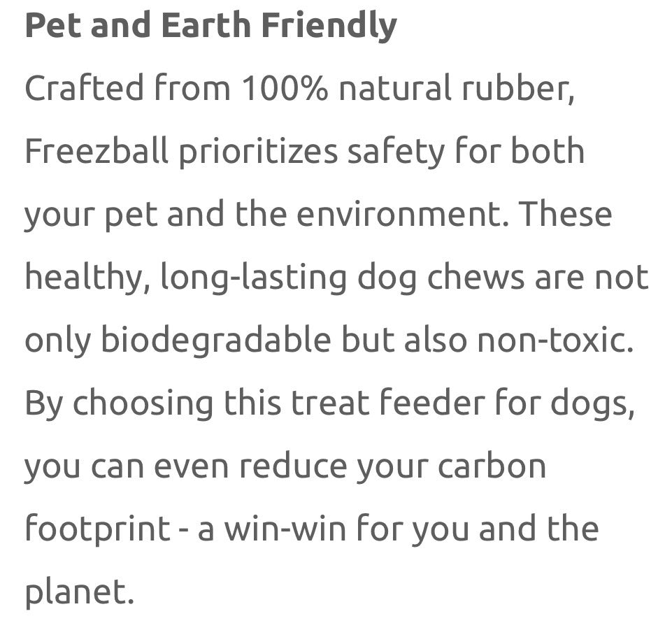 FREEZBONE LARGE!! Fill, Freeze, and Enjoy!! Long Lasting for All Ages!!