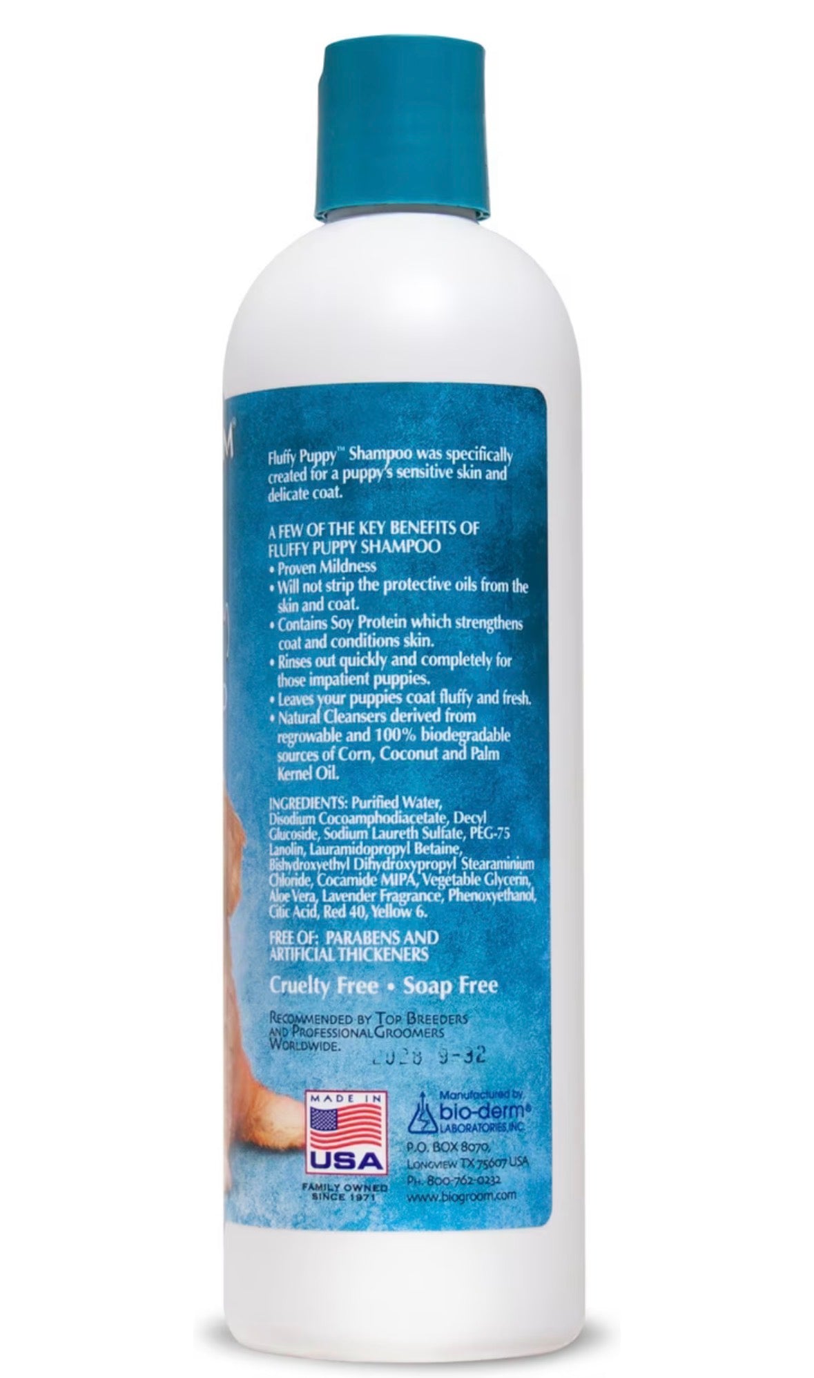 FLUFFY PUPPY Tear Free Conditioning Shampoo 12 oz - Moss Creek’s Secret!