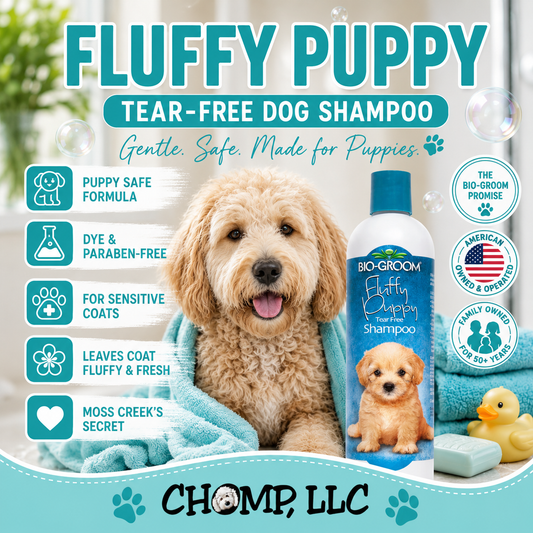 FLUFFY PUPPY Tear Free Conditioning Shampoo 12 oz - Moss Creek’s Secret!