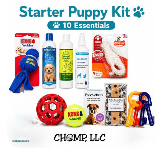 CHOMP’S Starter Puppy Kit - 10 Essential Items!