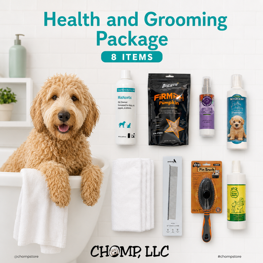 CHOMP’S Health & Grooming Package!