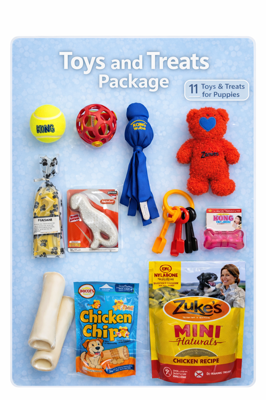 Toys & Treats Package!
