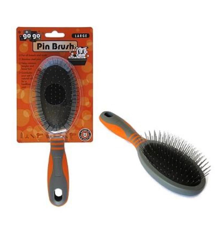 GO GO Puppy/Dog Grooming Pin Brush - A must have for Doodle Puppies!
