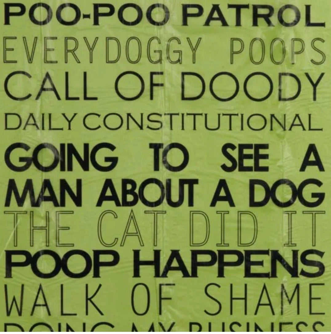 Clean Go Pet Funny Replacement Waste Bags - 8 rolls