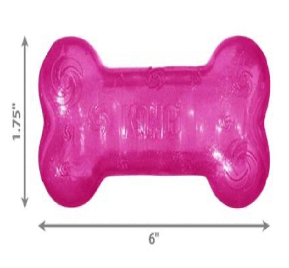 KONG SQUEEZZ CRACKLE BONE!! Pups and Adult Dogs Love This Toy!!