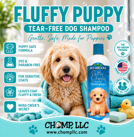 FLUFFY PUPPY Tear Free Conditioning Shampoo 12 oz - Moss Creek’s Secret!