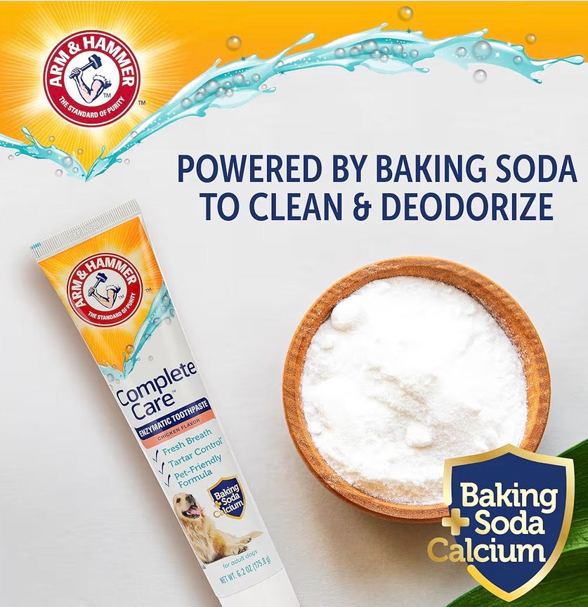 ARM & HAMMER Complete Care Dog Toothpaste!! Recommended by Moss Creek’s Groomer!!