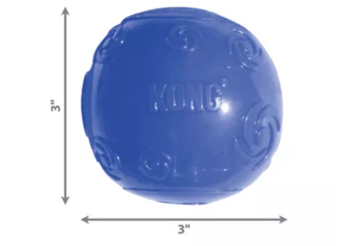 KONG Squeezz Ball Dog and Puppy Toy - Large - Squeaks and Bounces!!