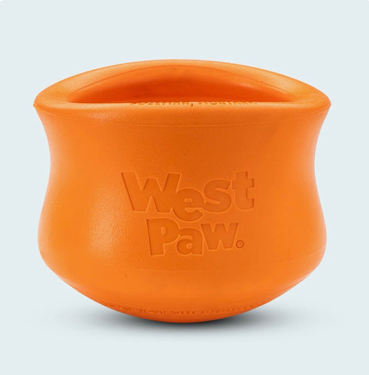 WEST PAW TOPPL!! Size Large, Great for Slow Feeding or Stuff N’ Freeze for a Busy Toy!!