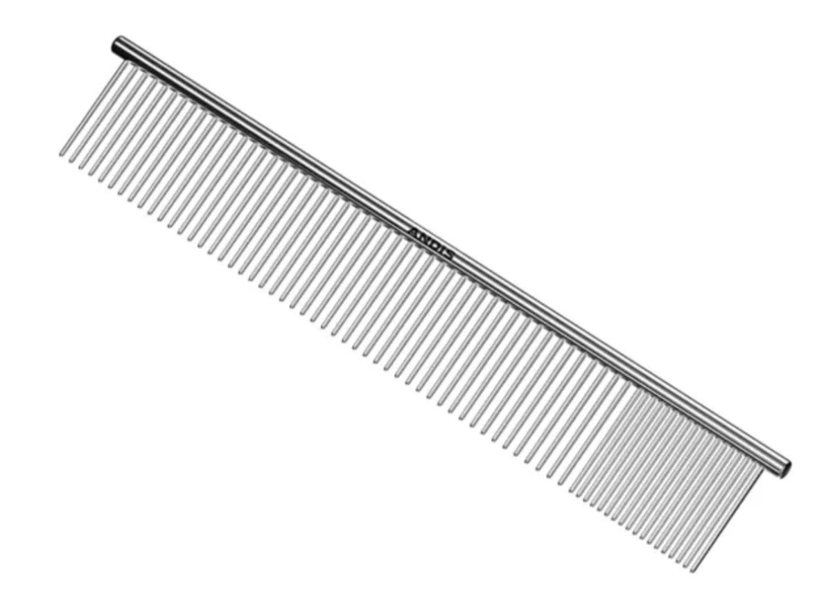 Andis Grooming Stainless Steel Comb - Must have for Doodles!