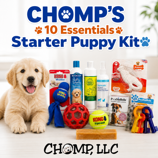 CHOMP’S Starter Puppy Kit - 10 Essential Items!