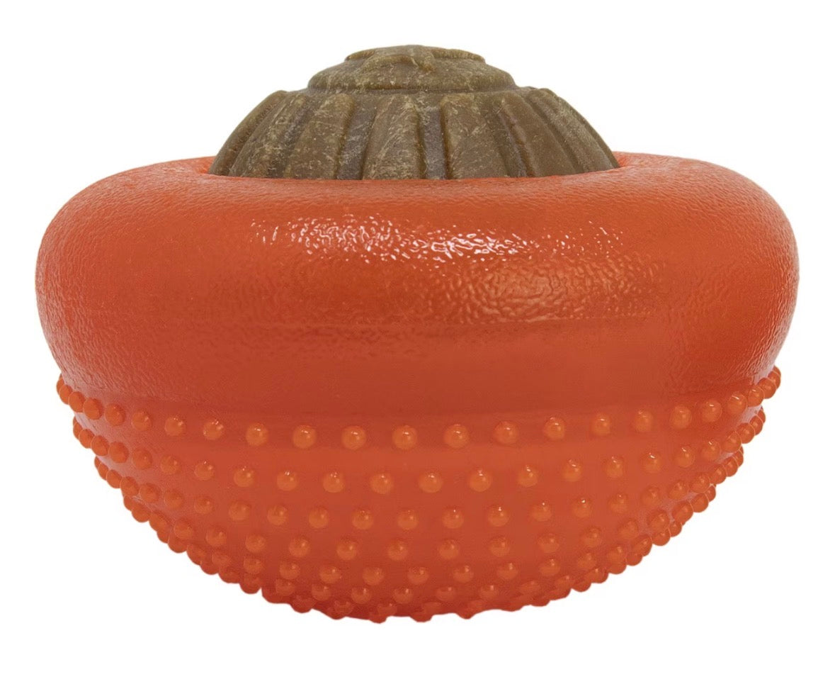 BENTO BALL by Starmark!! Long Lasting Dog Chew! Refillable! chicken or Liver Flavor