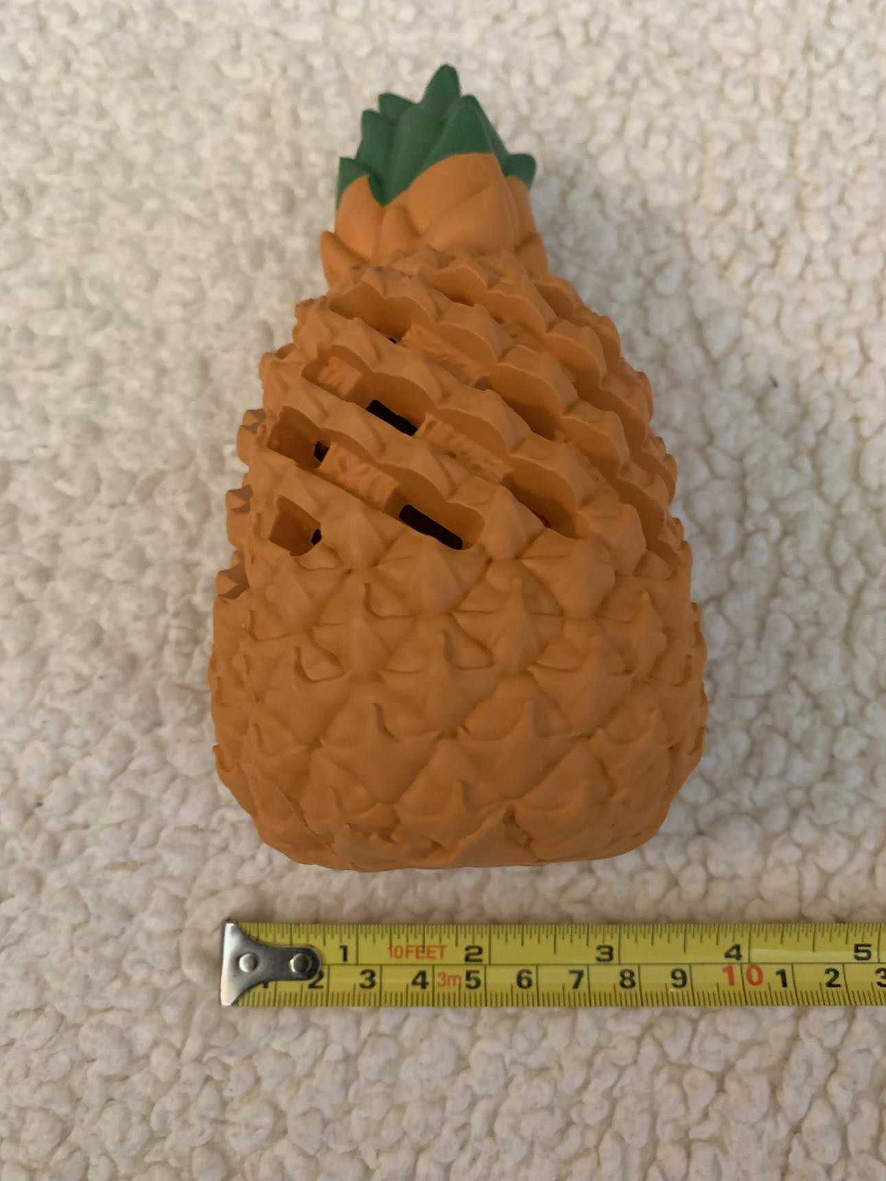 Pineapple Puppy/Dog Chew Toy - Perfect for Aggressive Chewers & Large Breeds!