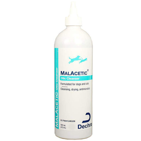 MalAcetic Otic Ear Cleaner - #1 Recommended for Doodle Ears, Wounds Too!